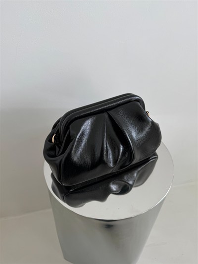 Siyah Clutch Çapraz Askılı Sofia Çanta