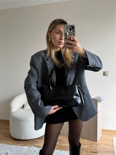 Siyah Baget Çanta