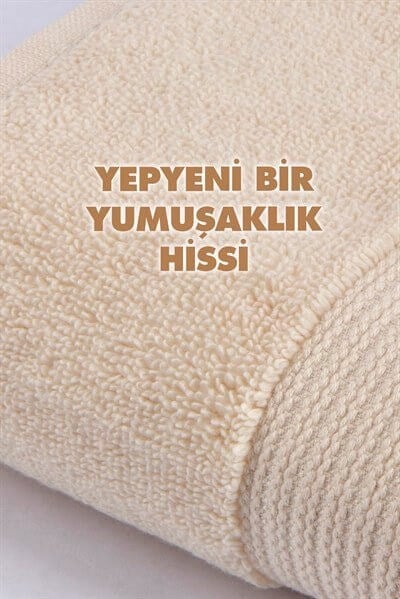 PURE BEJ BANYO HAVLUSU 