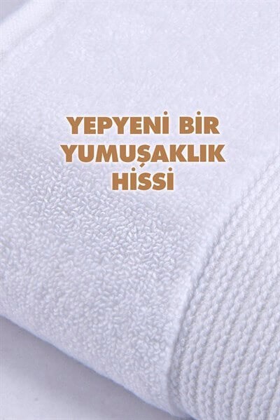PURE BEYAZ BANYO HAVLUSU 