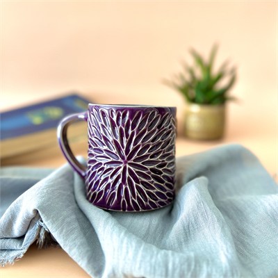 Aura Stoneware Kupa | Ametist