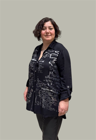 Varak Yazı Baskılı Oversize Gömlek
