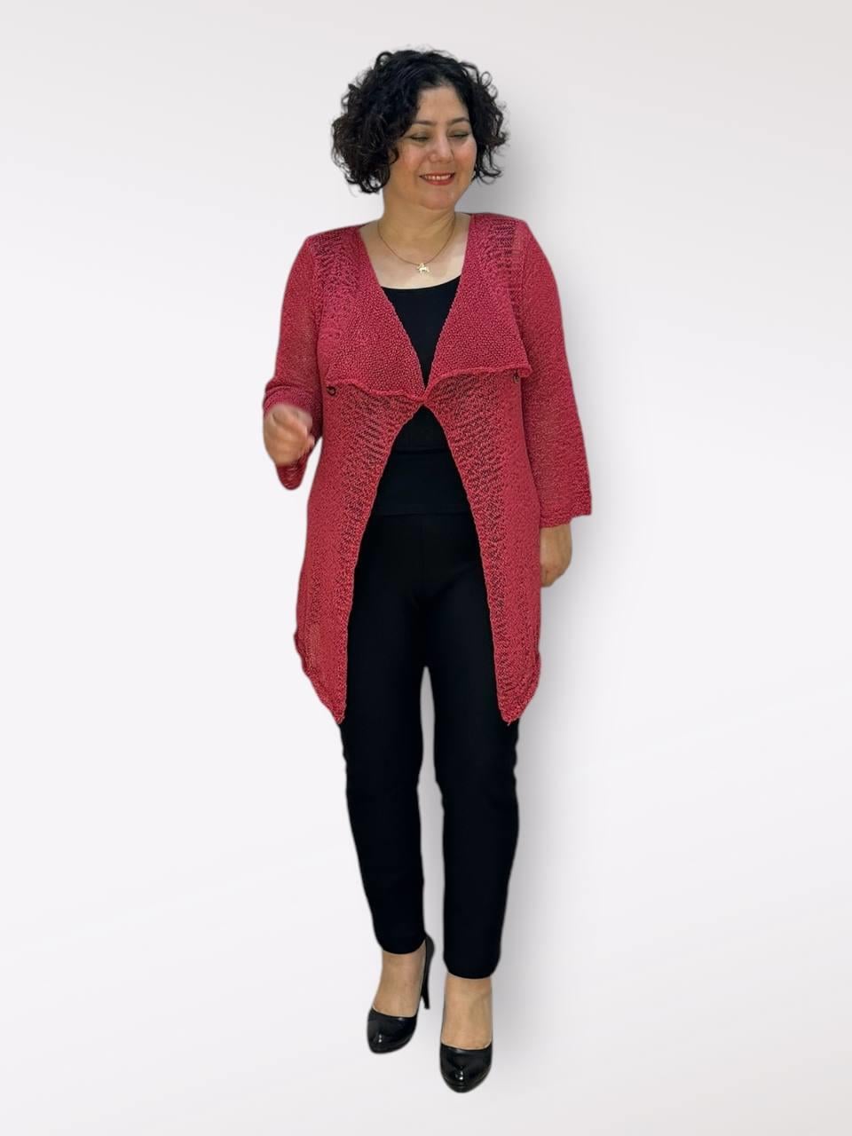 Kancalı Merserize Hırka · 2