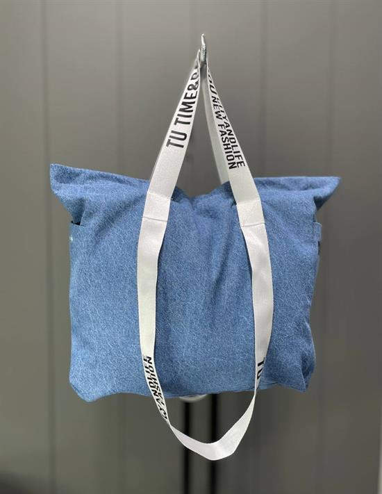Denim Tote Çanta 02