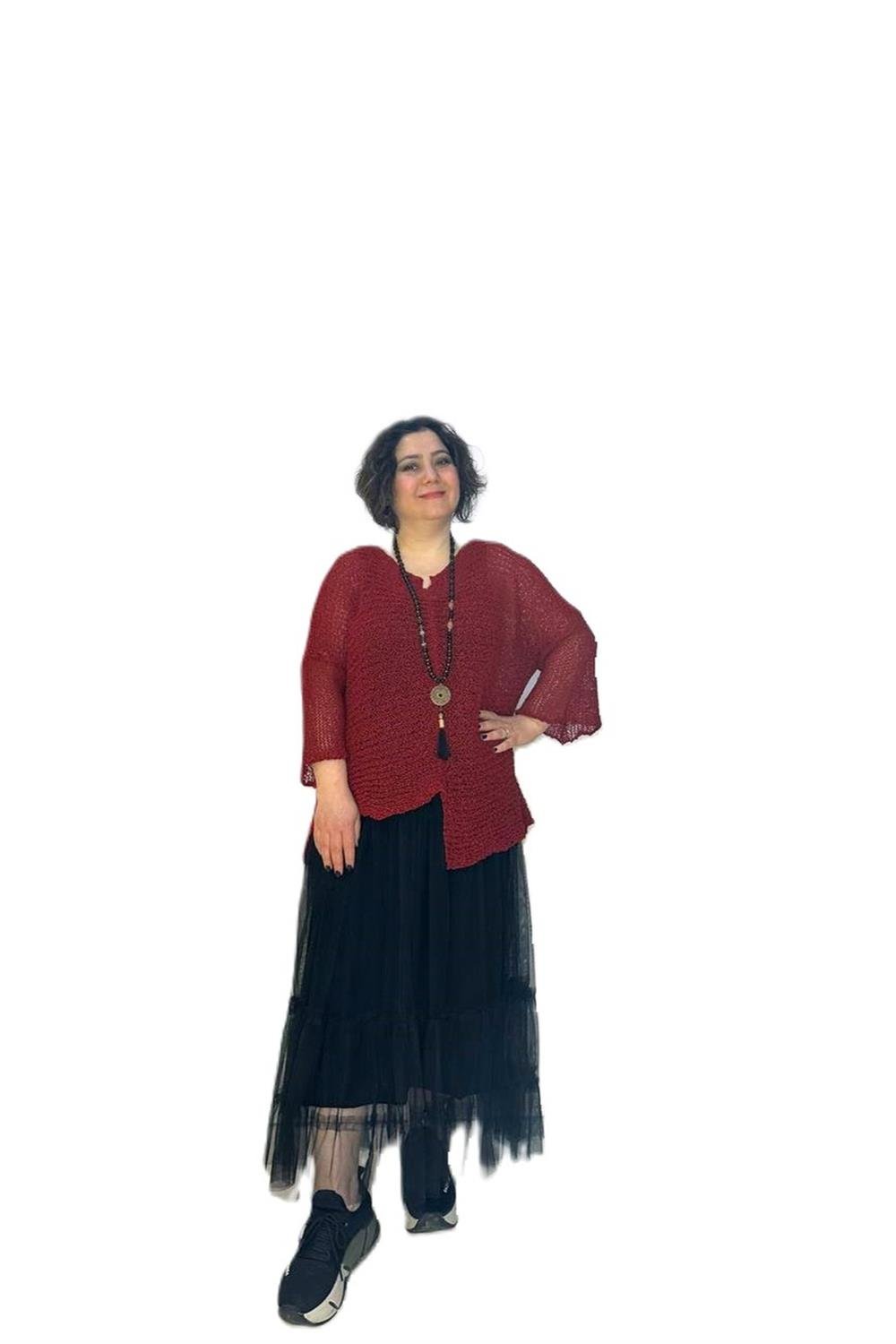 Desenli Tütü Etek
