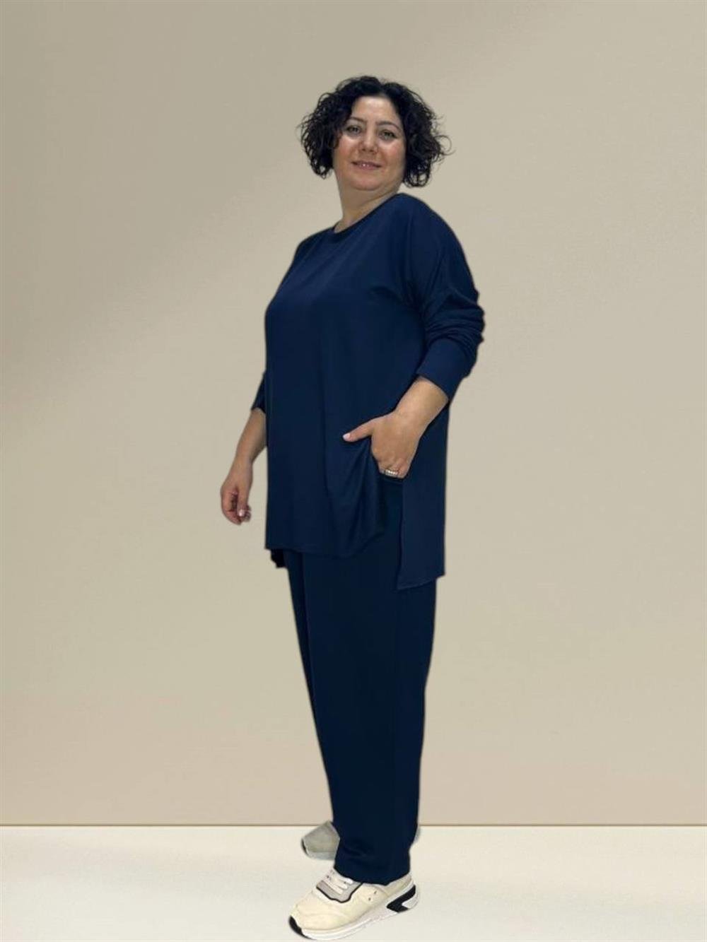 Kristal Pamuk Kumaş İkili Takım