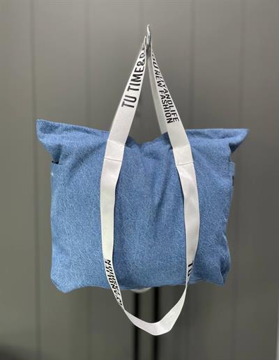 Denim Tote Çanta 02