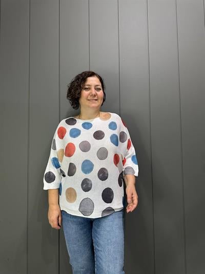 İtalyan merserize bluz