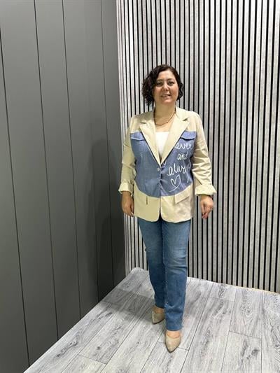 İtalyan Tasarım Astarlı Mevsimlik Ceket