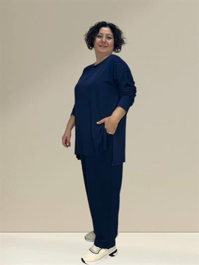Kristal Pamuk Kumaş İkili Takım