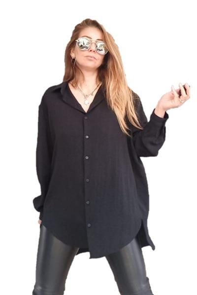 Oversize Ayrobin Gömlek