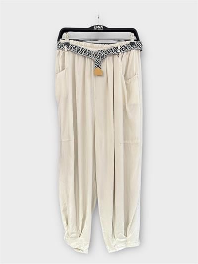 Tencel Kumaş Bilek Boy Pantolon