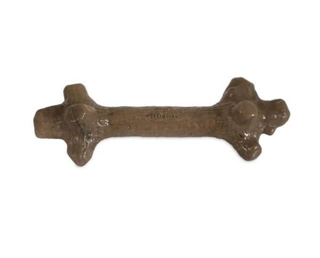 BarkBone Natural Fıstık Ezmesi Aromalı Bitmeyen Bitmeyen Köpek Çiğneme Kemiği (Orta Boy)
