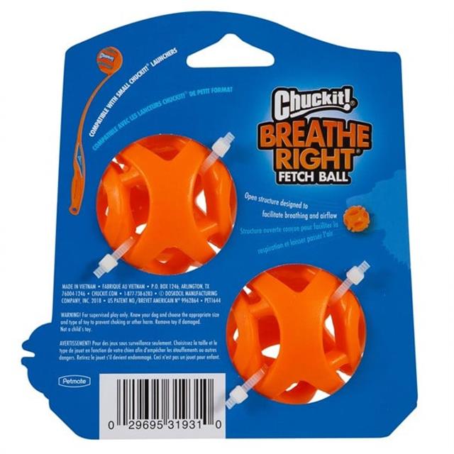 Chuckit! Air Fetch Ball 2'li Köpek Oyun Topu (Küçük Boy)