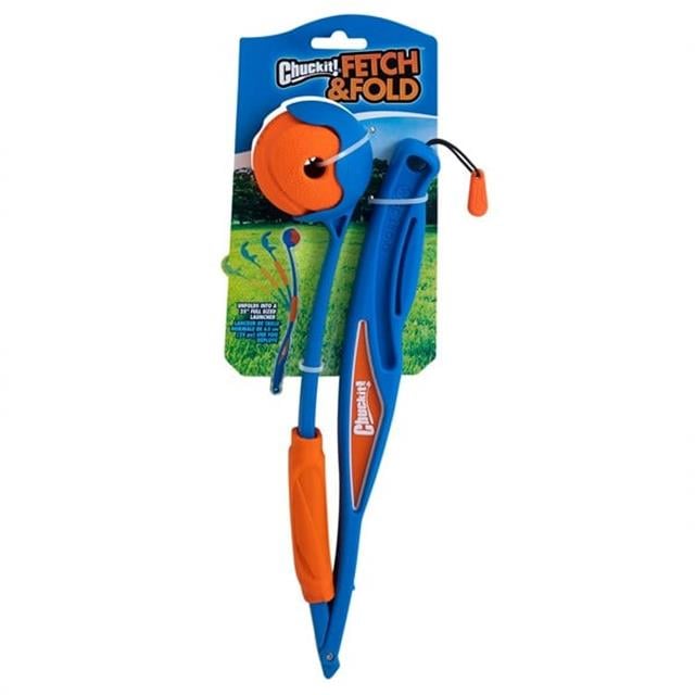 Chuckit! Fetch & Fold Katlanabilir Top Fırlatıcı (Fetch Ball Hediyeli)