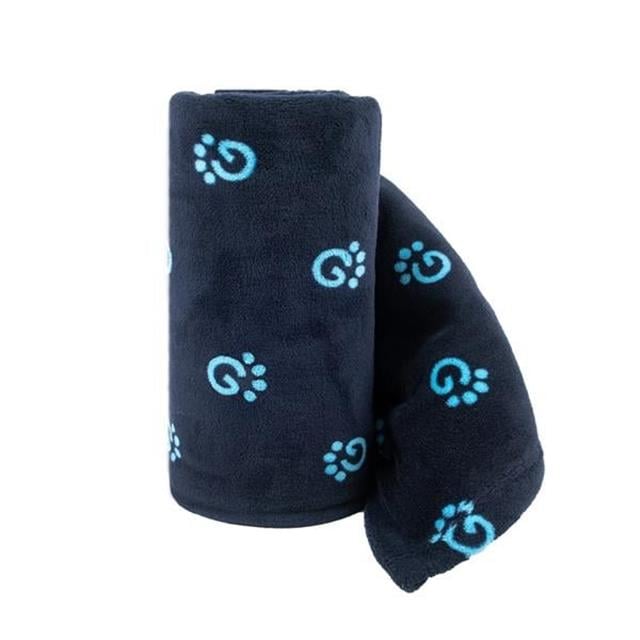 GF Pet Ekstra Yumuşak Köpek ve Kedi Battaniyesi - Lacivert