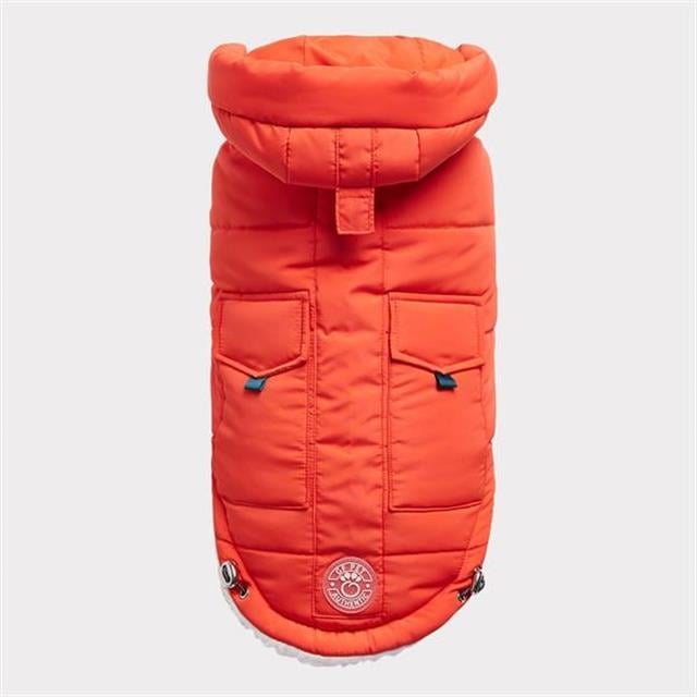 GF PET Super Puff Parka Köpek Montu - Turuncu