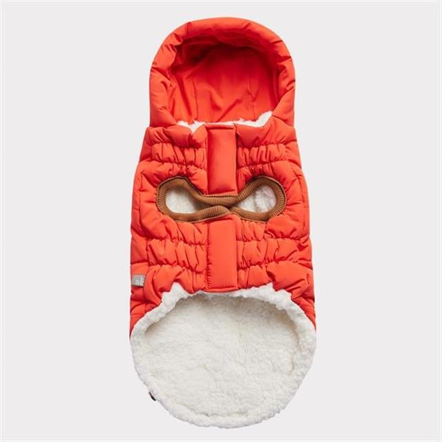 GF PET Super Puff Parka Köpek Montu - Turuncu