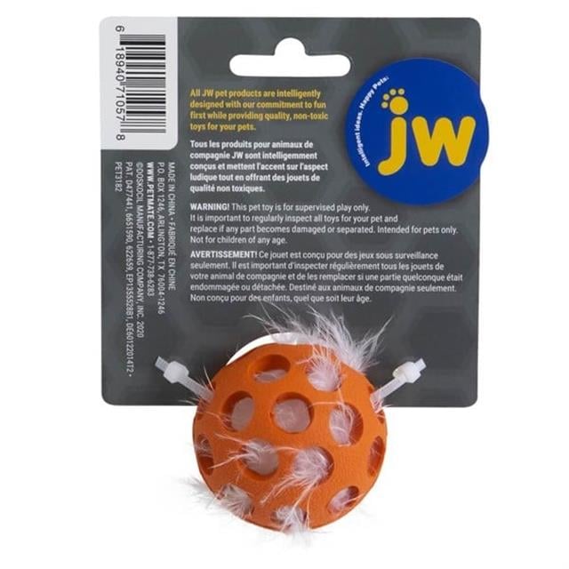 JW Cataction Tüylü Kedi Oyun Topu