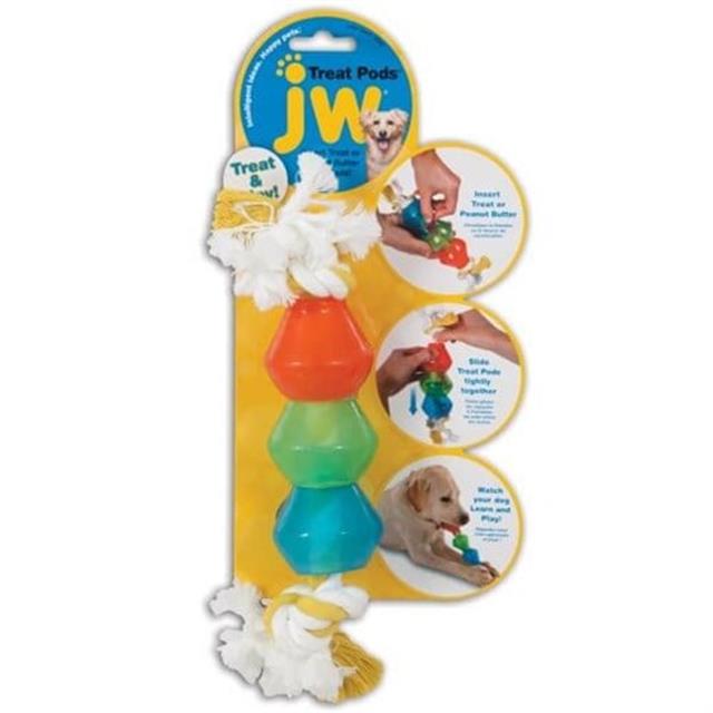 JW Treat Pods Ödüllü Köpek Halatı (Büyük Irk)