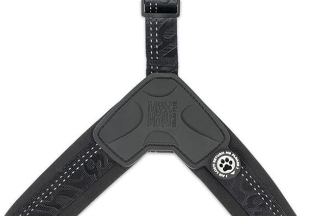 Matrix 2.0 Akıllı Künyeli Q-Fit Köpek Göğüs Tasması  - Siyah