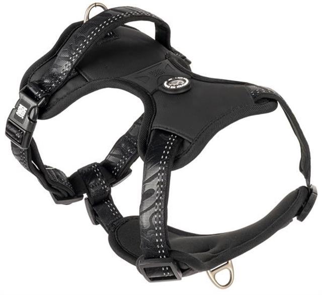 Matrix 2.0 Akıllı Künyeli Sport Köpek Göğüs Tasması - Siyah