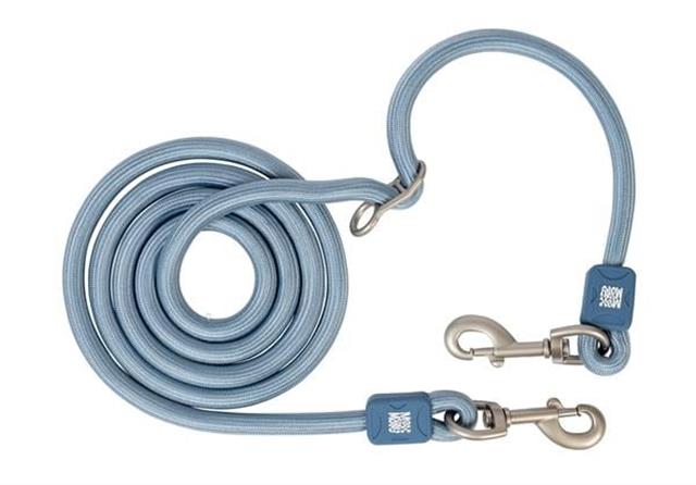 Matrix 2.0 Rope Leash Çok Fonksiyonlu Köpek Gezdirme Kayışı - Mavi
