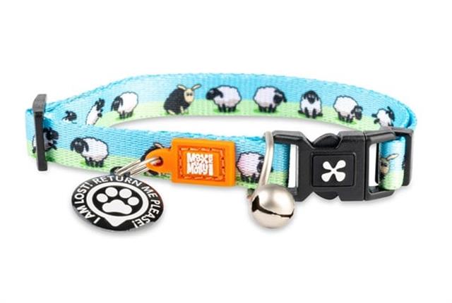 Max & Molly Black Sheep Smart ID Kedi Boyun Tasması