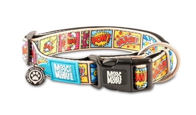 Max & Molly Comic Smart ID Köpek Boyun Tasması