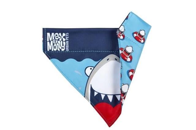 Max & Molly Frenzy the Shark Bandana