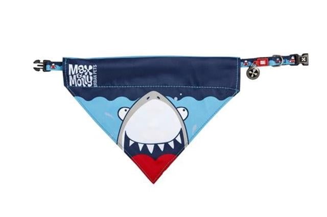Max & Molly Frenzy the Shark Bandana