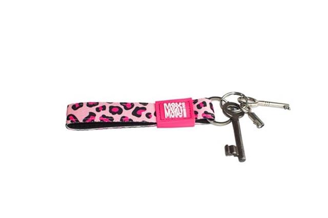 Max & Molly Leopard Pink Anahtarlık