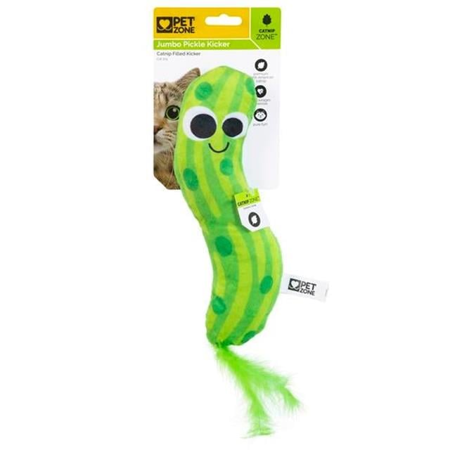 Pet Zone Jumbo Pickle Kicker Kedi Otlu Kedi Oyuncağı