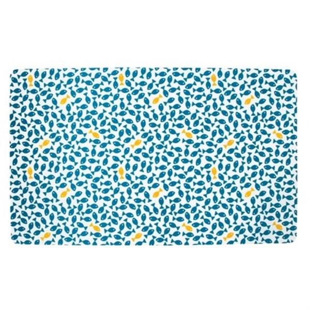 Petmate Plastik Mat (Balık Desenli)