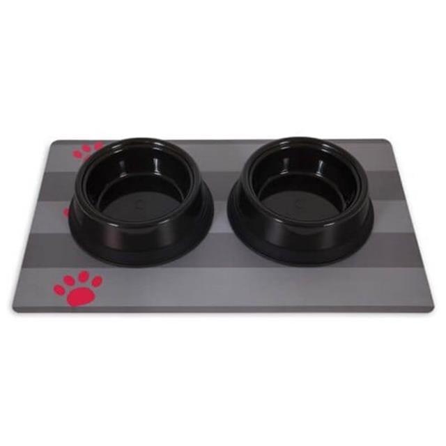 Petmate Plastik Mat (Çizgi Desenli)
