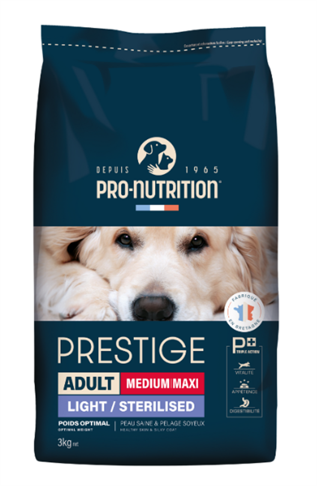 Pro Nutrition Prestige Sterilised Orta Irk Yetişkin Köpek Maması 3KG