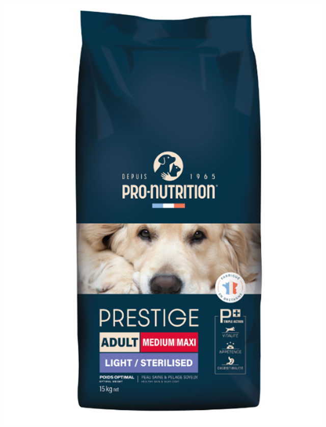 Pro Nutrition Prestige Sterilised Orta Irk Yetişkin Köpek Maması 15KG