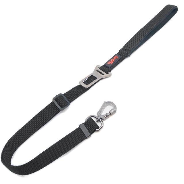 Tailpetz Travel Leash Siyah
