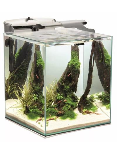 Aquael Fish&Shrimp Akvaryum Seti Smart Duo 35 Siyah