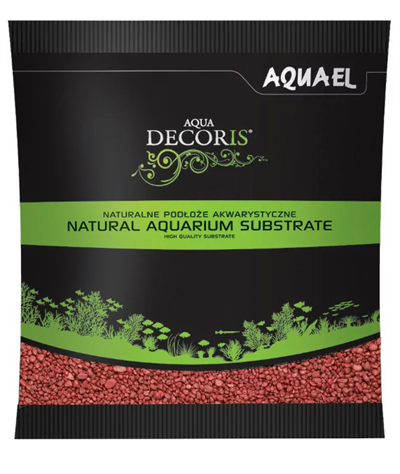 Aquael Gravel Decoris Kırmızı Kum 1KG