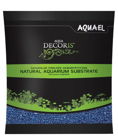 Aquael Gravel Decoris Mavi Kum 1KG