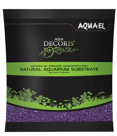Aquael Gravel Decoris Mor Kum 1KG