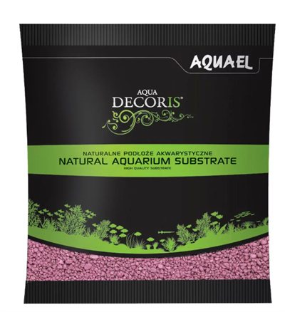 Aquael Gravel Decoris Pembe Kum 1KG