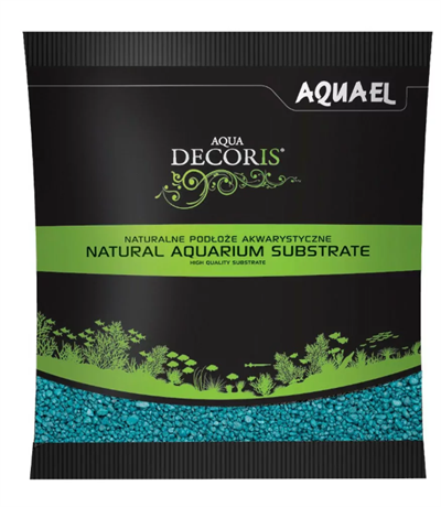 Aquael Gravel Decoris Turkuaz Kum 1KG