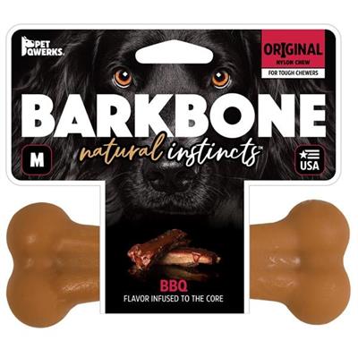 BarkBone Original Barbekü Aromalı Köpek Çiğneme Kemiği (Orta Boy)