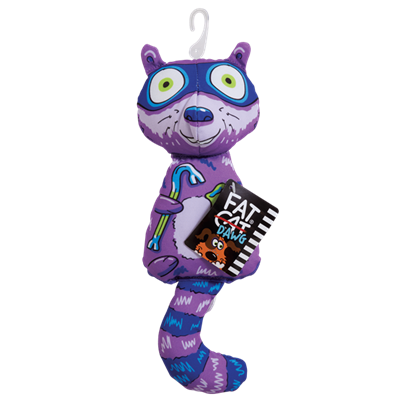 Fat Cat Mischief Makers Sesli Peluş Köpek Oyuncağı