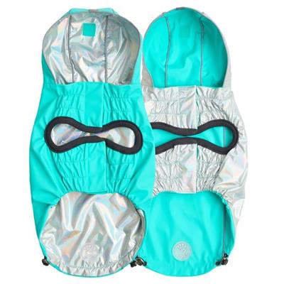 GF PET Çift Taraflı Köpek Yağmurluğu - Aqua