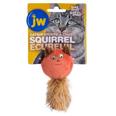 JW Cataction Kedi Otlu Peluş Sincap