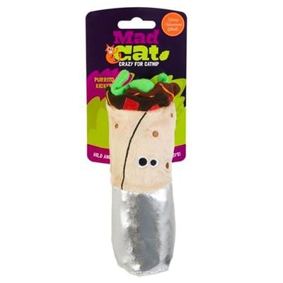 Mad Cat Big Purrito Kicker Kedi Otlu ve Matatabili Kedi Oyuncağı