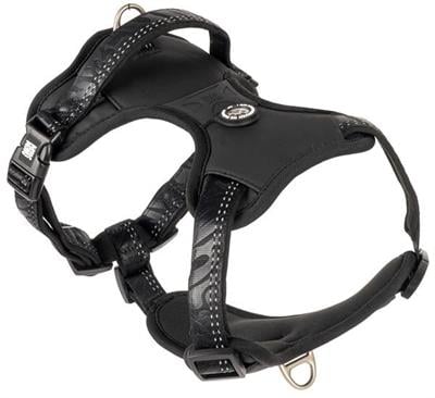 Matrix 2.0 Akıllı Künyeli Sport Köpek Göğüs Tasması - Siyah